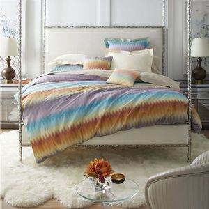 Missoni Home Yoko King Duvet Cover Authentic New in Package